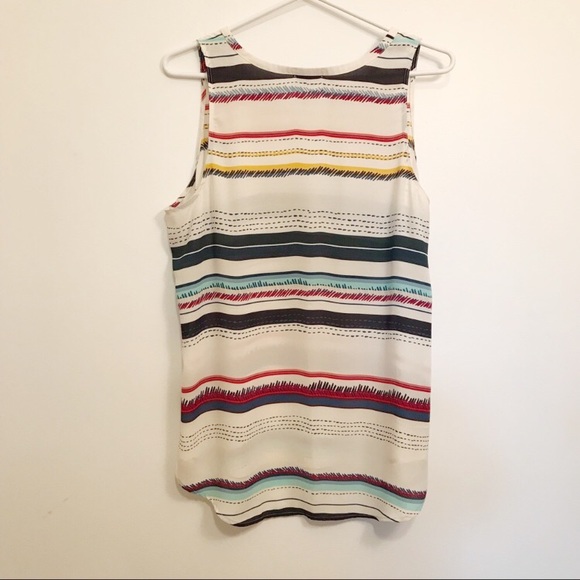 Van Heusen lightweight striped blouse size large - Picture 2 of 5